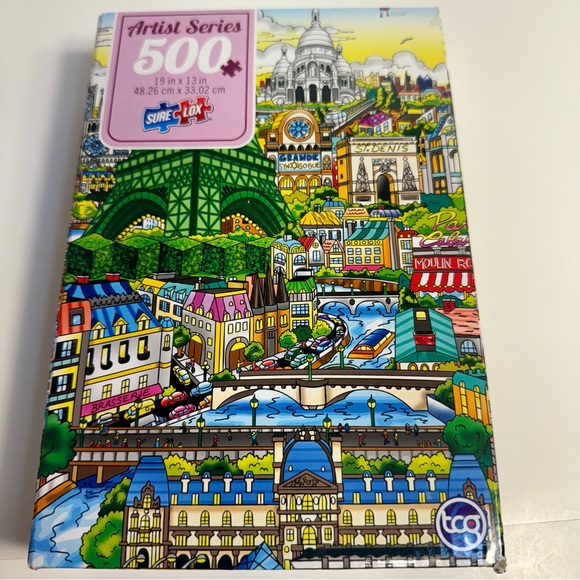 NWT. Under the Paris Sky 500 Piece Puzzle. - Picture 7 of 9